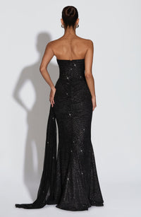 Vestido Maxi con Brillo Patricia