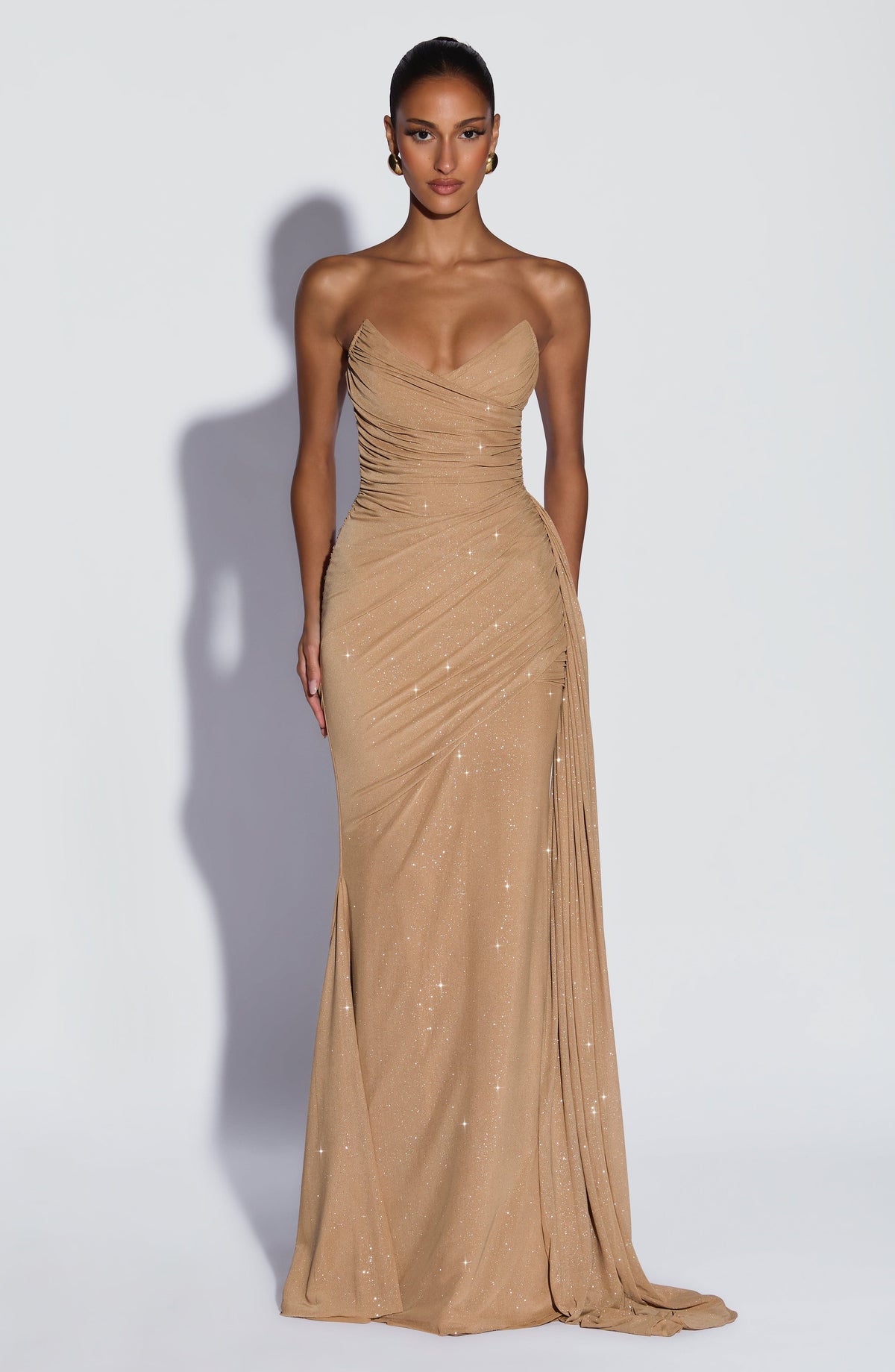 Vestido Maxi con Brillo Patricia