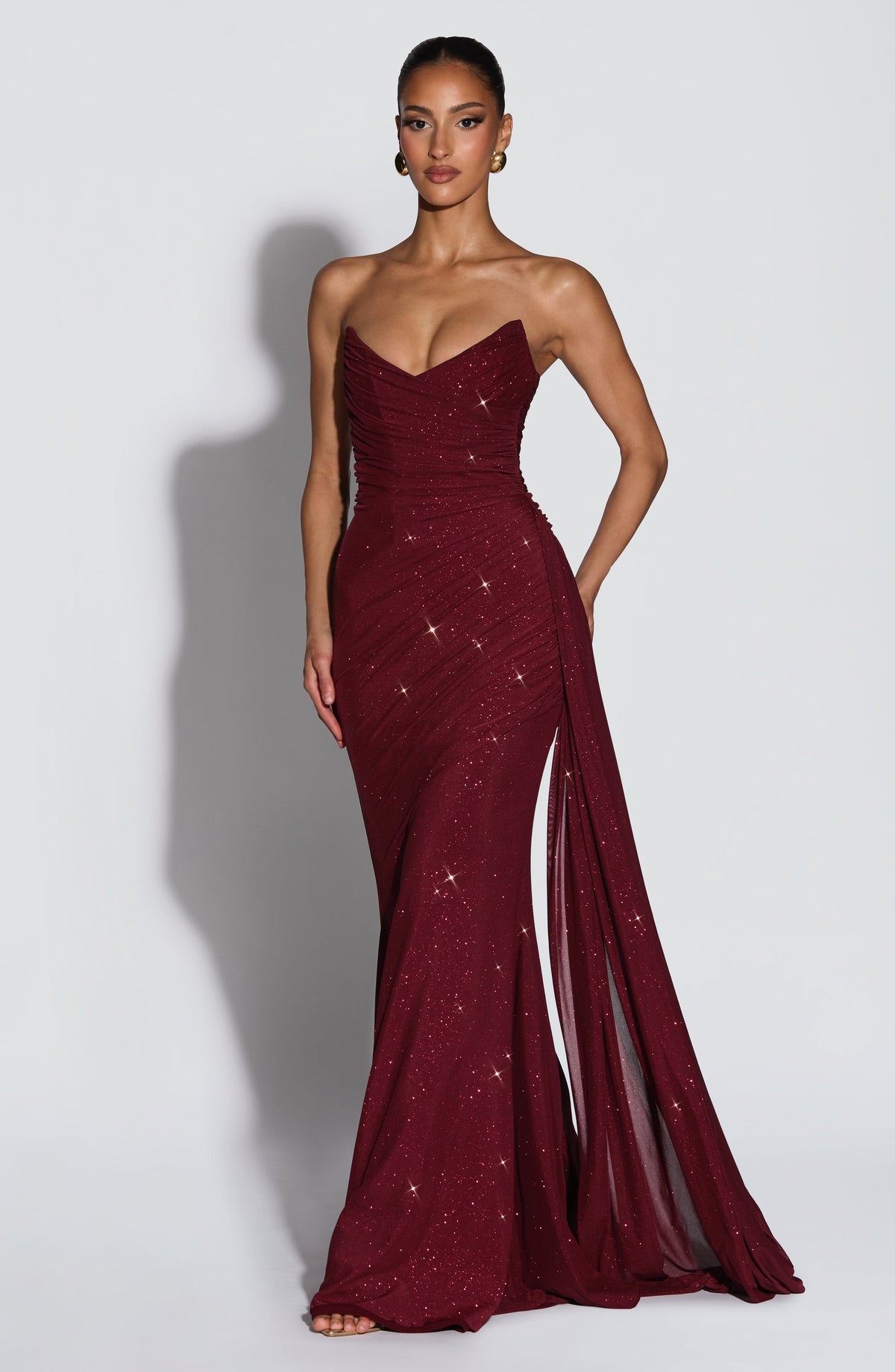 Vestido Maxi con Brillo Patricia