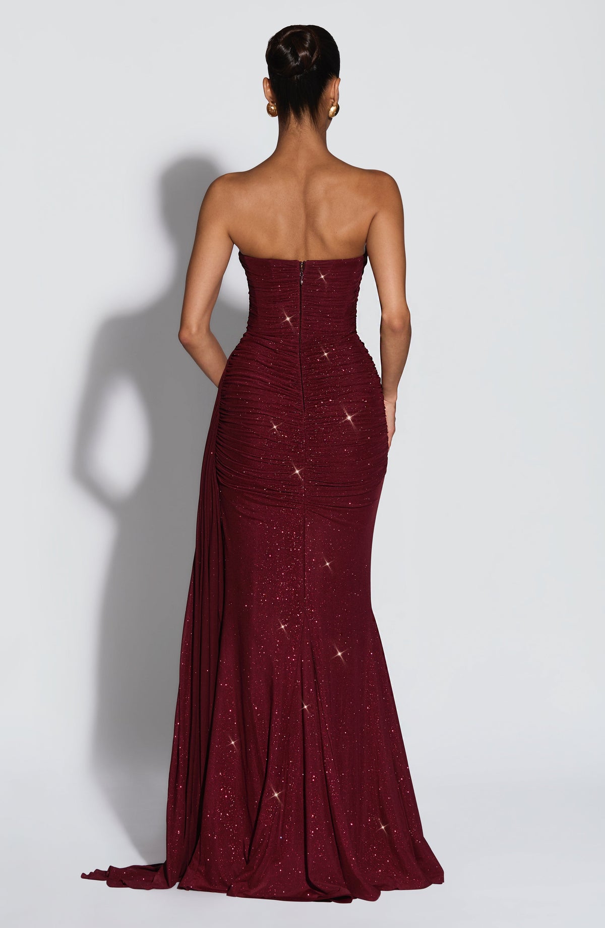 Vestido Maxi con Brillo Ursula