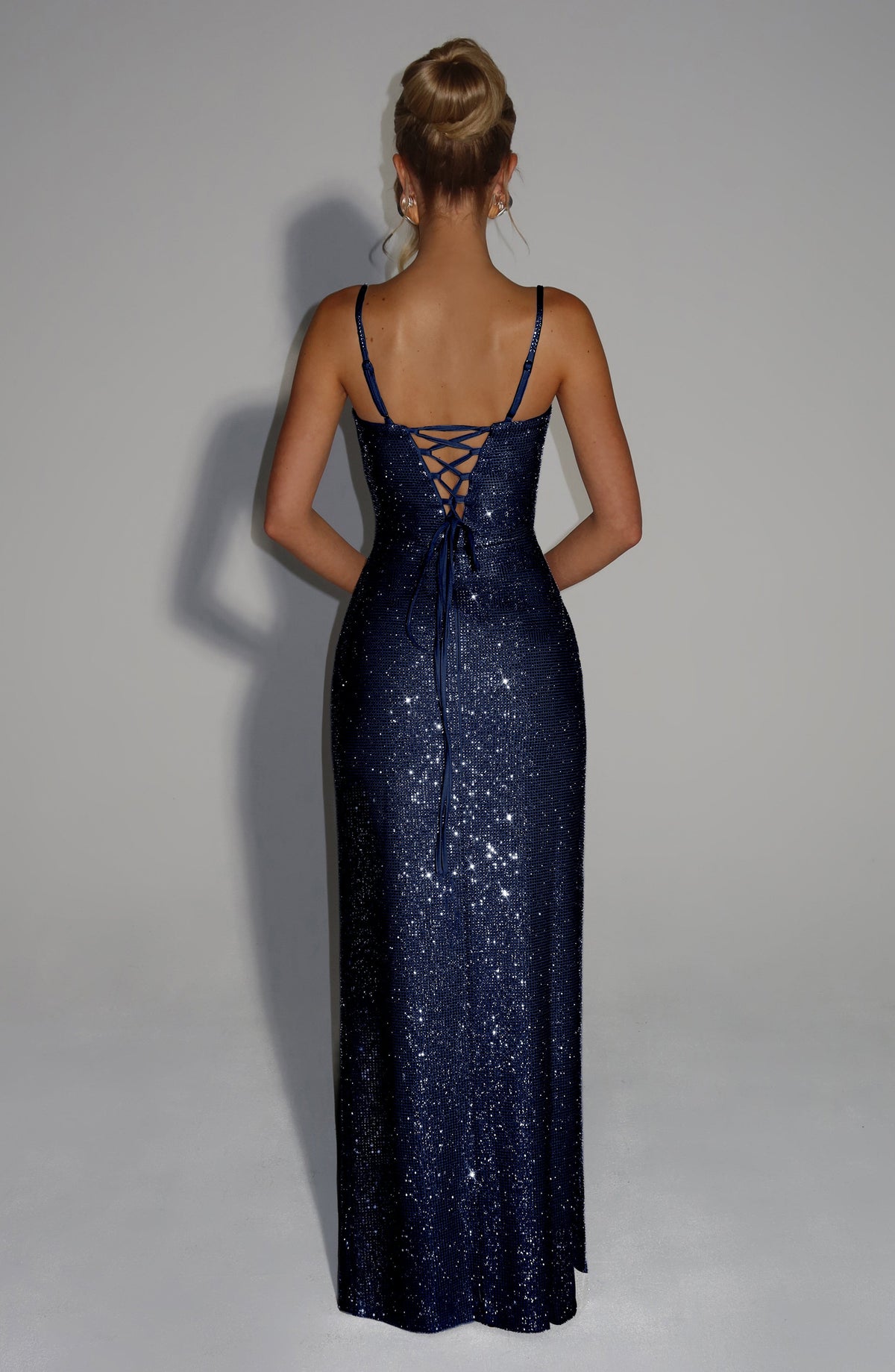 Vestido Maxi con Brillo Jara Miriam