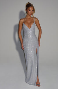 Vestido Maxi con Brillo Jara Naiara
