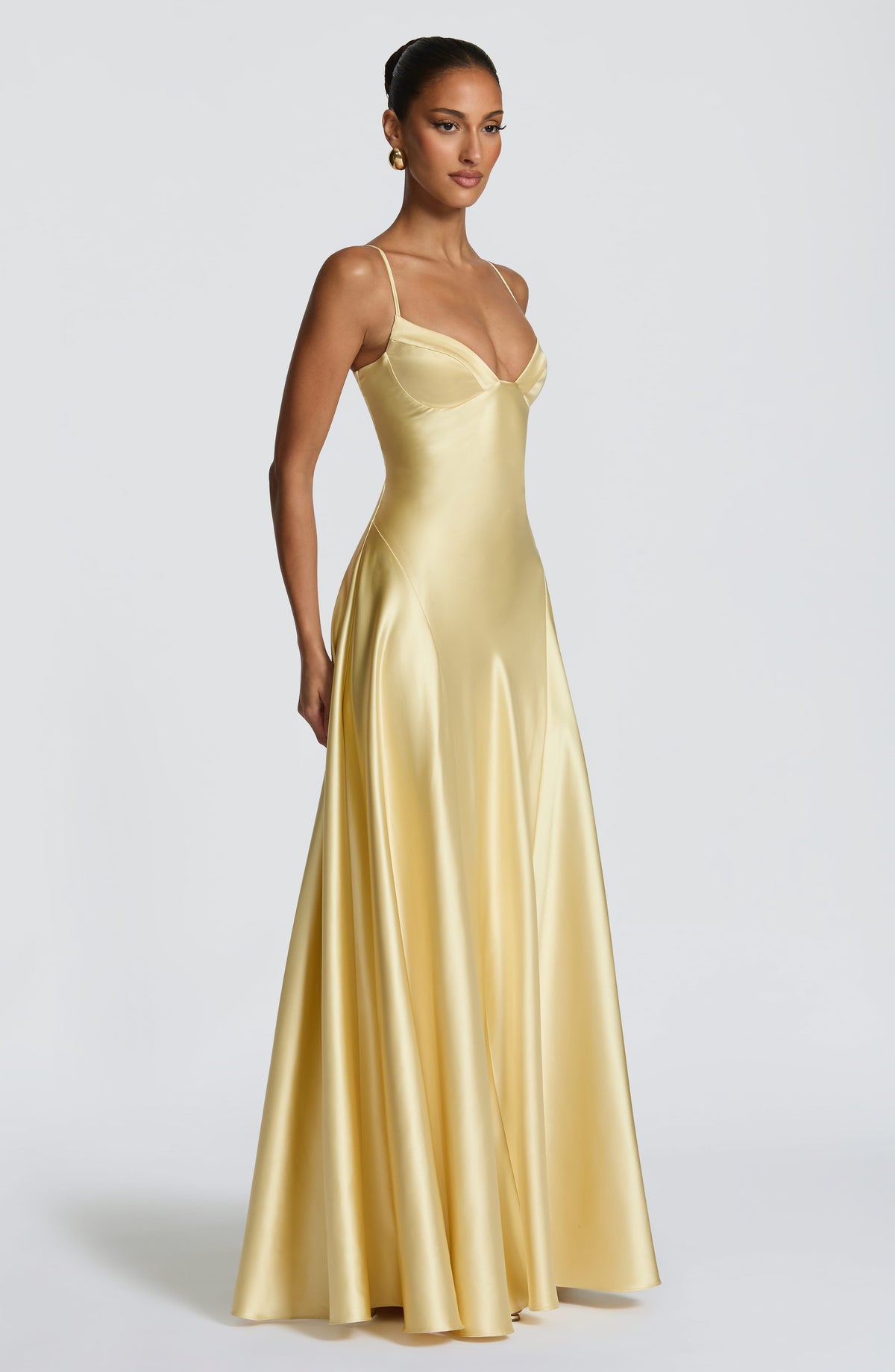 Vestido Maxi Corsé Iria Rosa