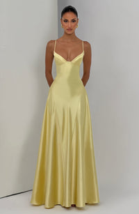 Vestido Maxi Corsé Iria Rosa