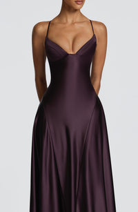 Vestido Maxi Corsé Iria Rosa