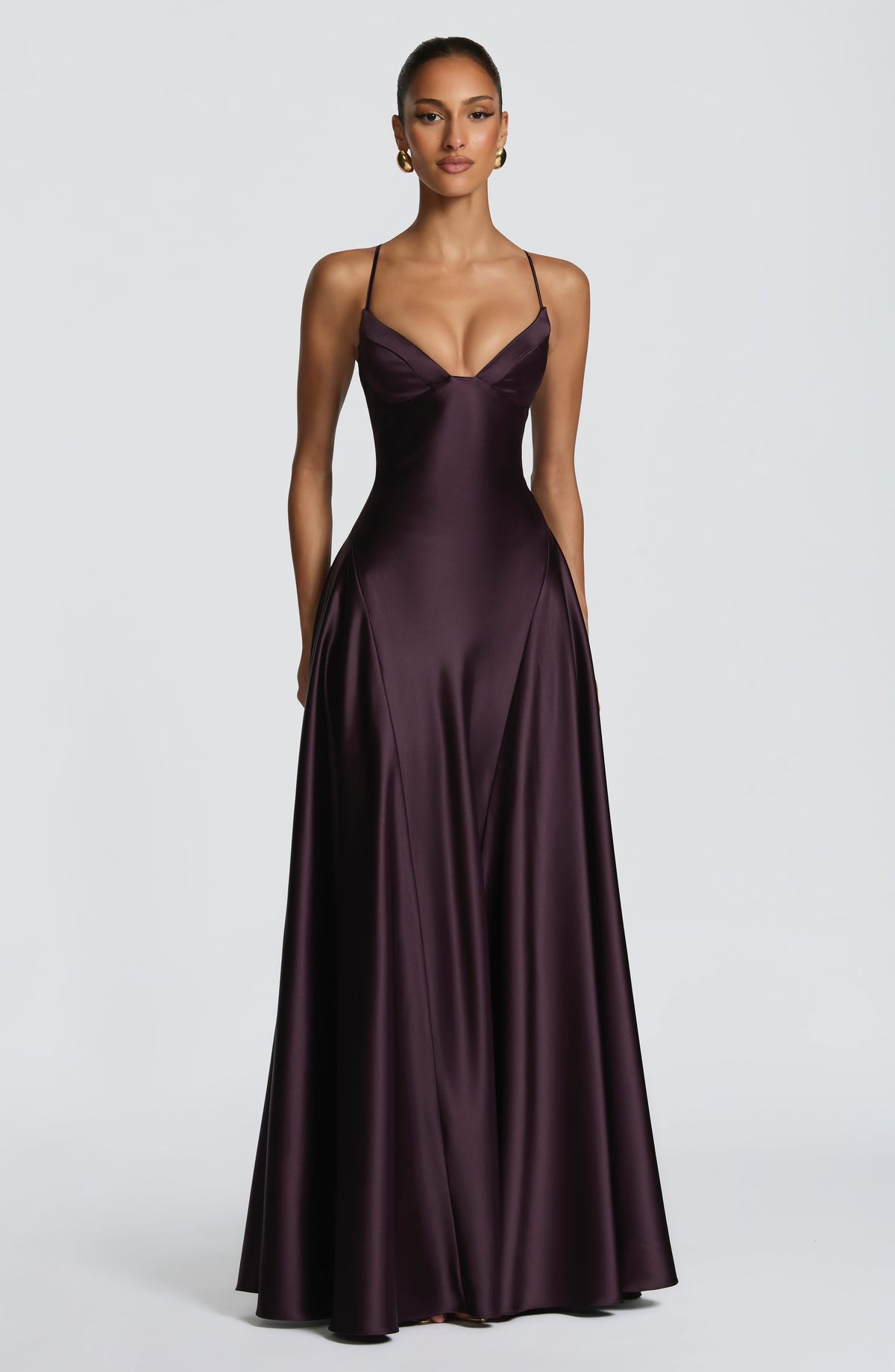 Vestido Maxi Corsé Iria Rosa