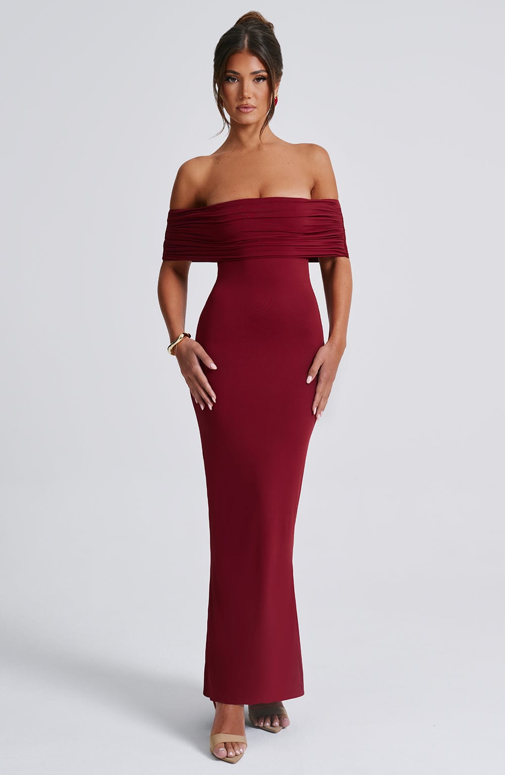 Vestido Maxi Bardot Ona
