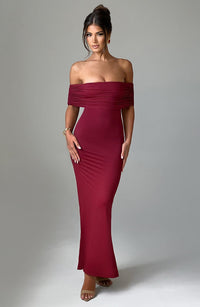 Vestido Maxi Bardot Ines