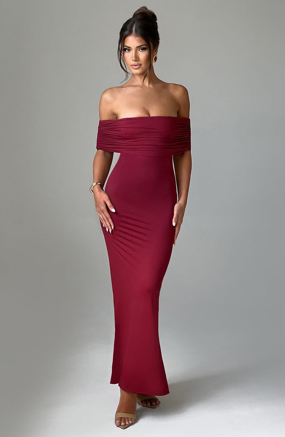 Vestido Maxi Bardot Ona
