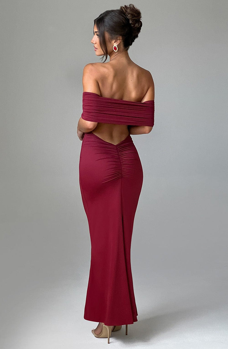 Vestido Maxi Bardot Ines