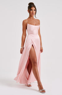 Vestido Maxi de Espalda Descubierta Adriana