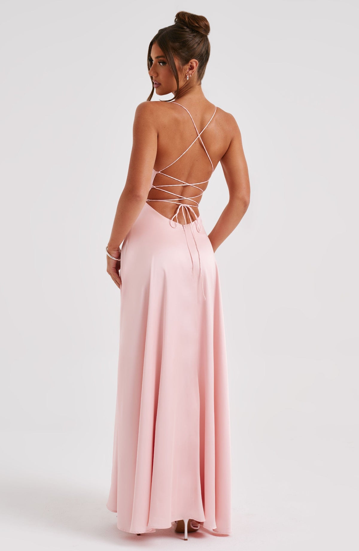 Vestido Maxi de Espalda Descubierta Adriana