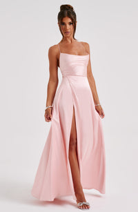 Vestido Maxi de Espalda Descubierta Claudia