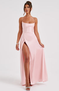 Vestido Maxi de Espalda Descubierta Adriana