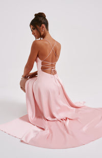 Vestido Maxi de Espalda Descubierta Paloma