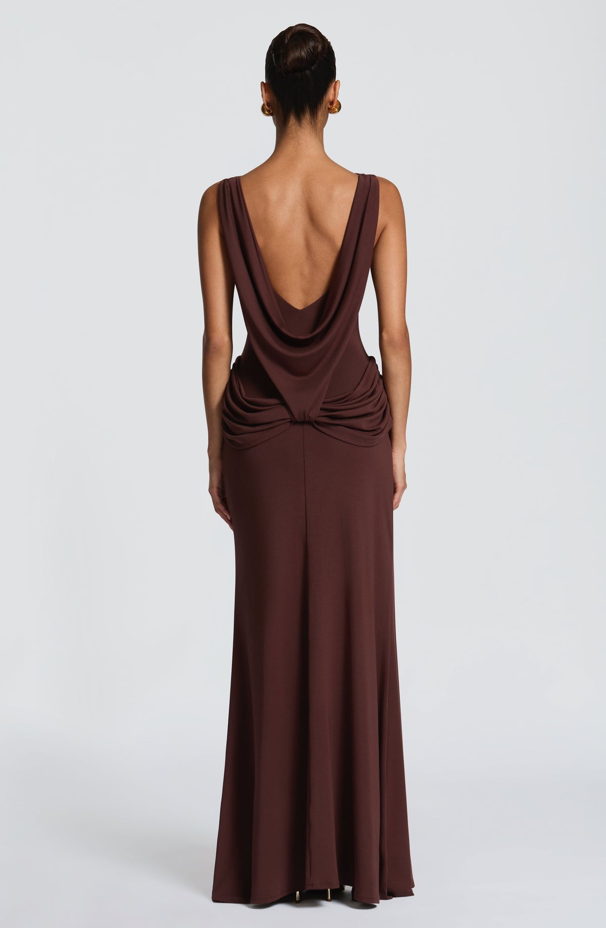 Vestido Maxi de Espalda Descubierta Marta Cayetana