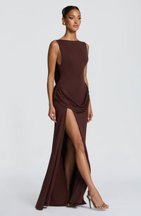 Vestido Maxi de Espalda Descubierta Marta Zaida