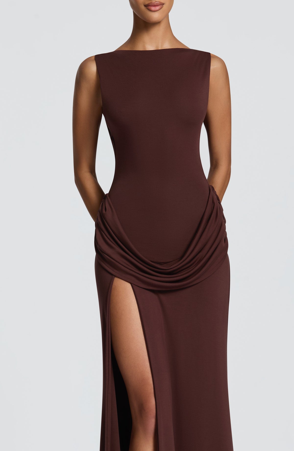 Vestido Maxi de Espalda Descubierta Marta Cayetana