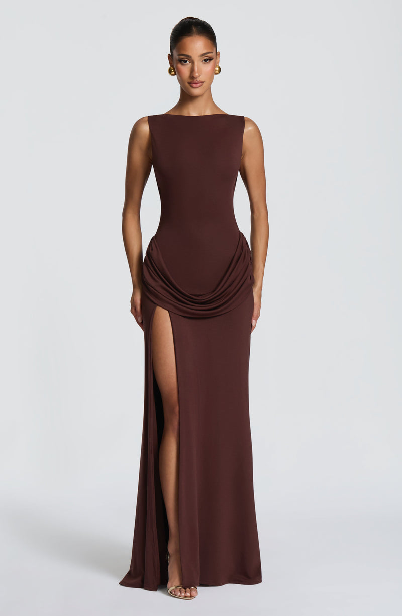 Vestido Maxi de Espalda Descubierta Marta Cayetana