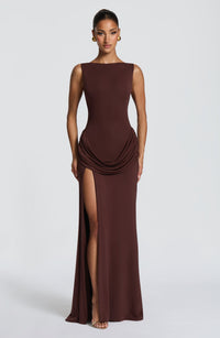 Vestido Maxi de Espalda Descubierta Marta Zaida