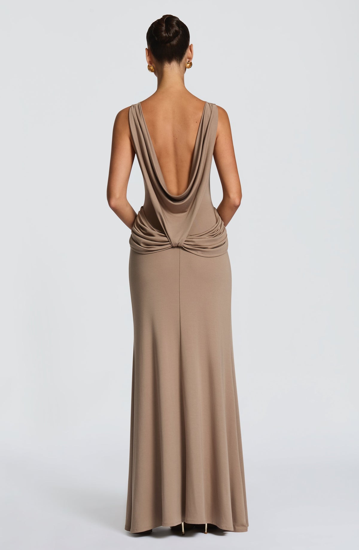 Vestido Maxi de Espalda Descubierta Marta Cayetana