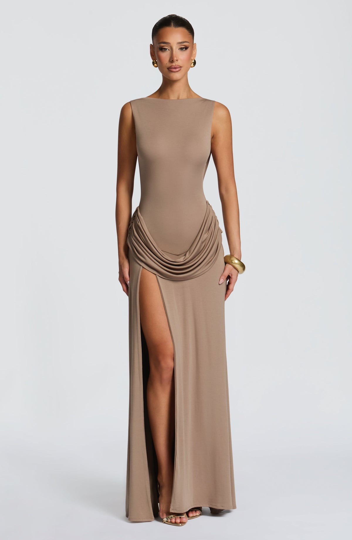 Vestido Maxi de Espalda Descubierta Marta Nadia