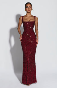 Vestido Maxi con Brillo Naima Gala