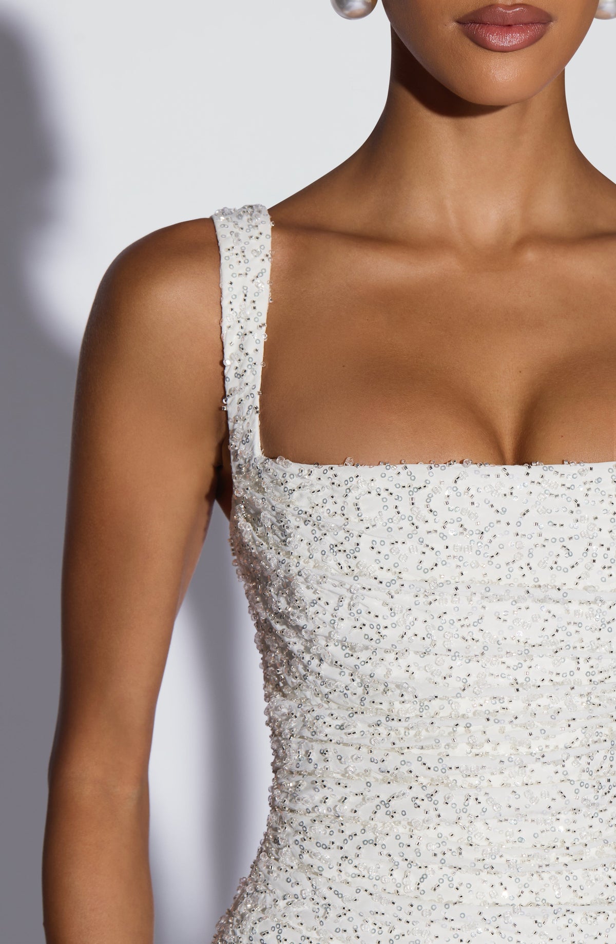 Vestido Maxi con Brillo Naima Aroa