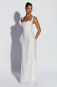 Vestido Maxi con Brillo Naima Gala