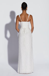 Vestido Maxi con Brillo Naima Aroa