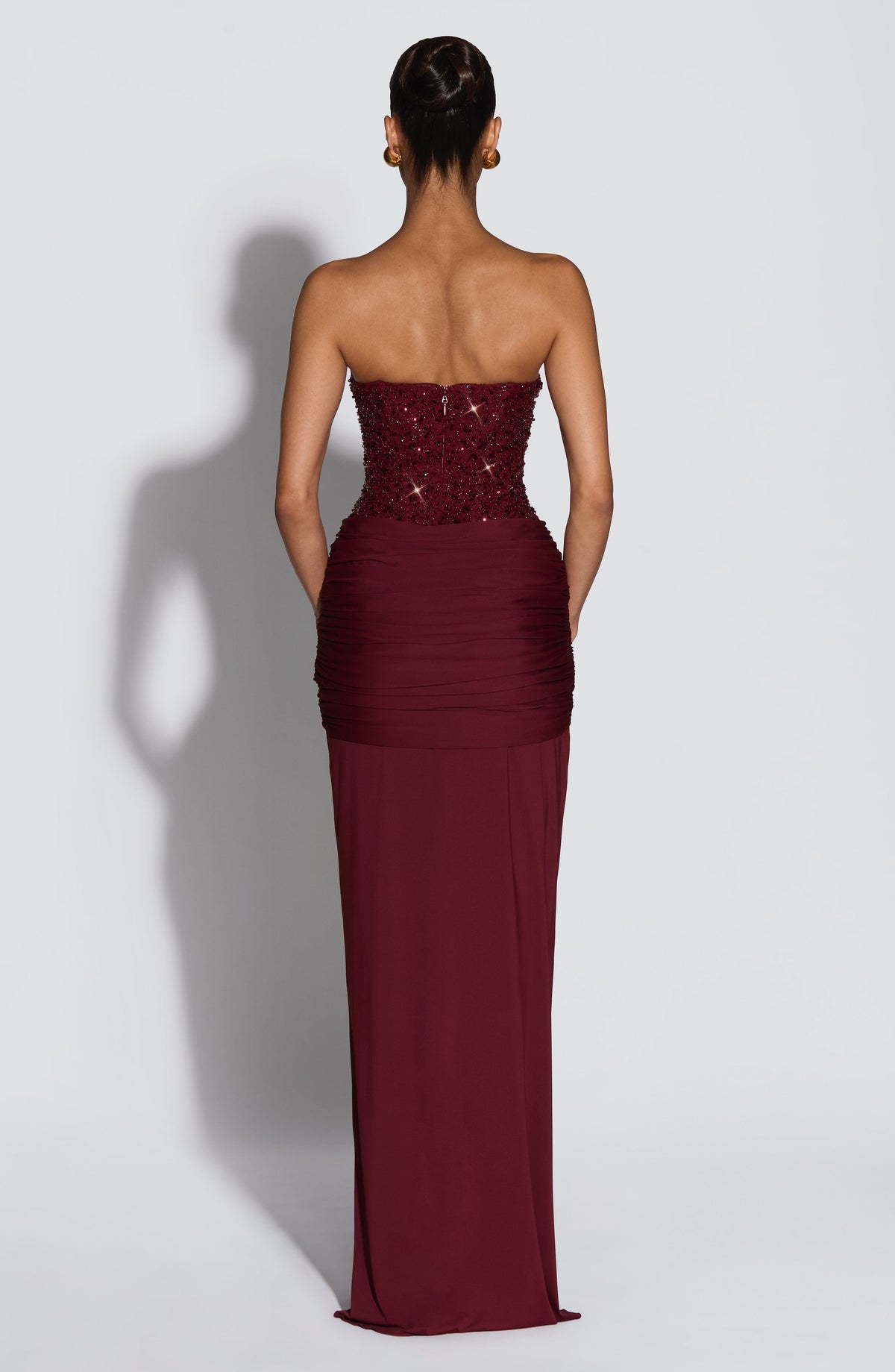 Vestido Maxi Corsé Brisa Celeste