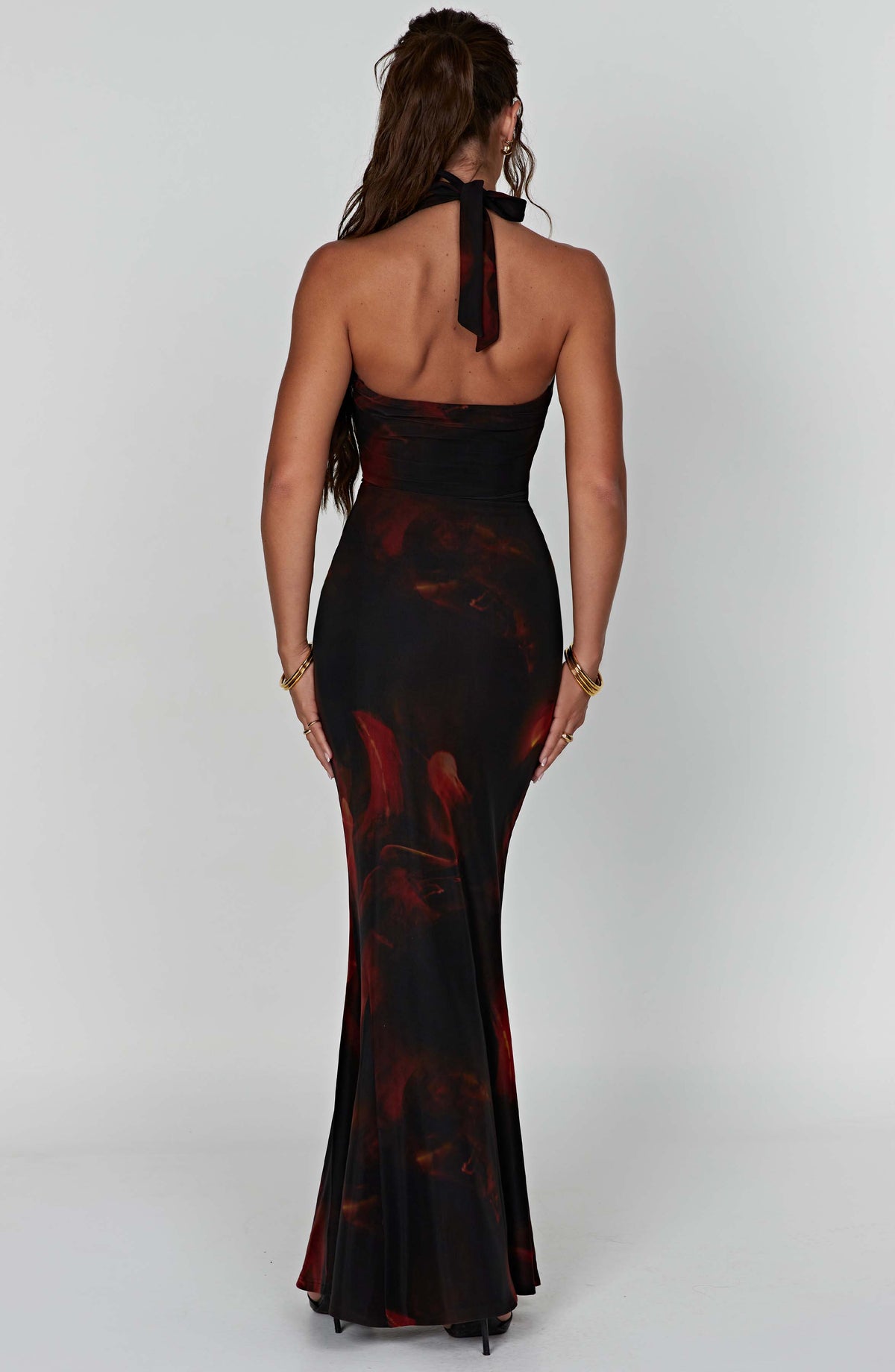 Vestido Maxi Halter Candela Greta