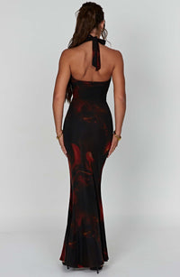 Vestido Maxi Halter Candela Martina