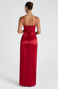Vestido Maxi con Lazo Eva