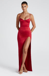 Vestido Maxi con Lazo Eva