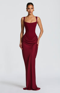 Vestido Maxi Corsé Estela Miriam