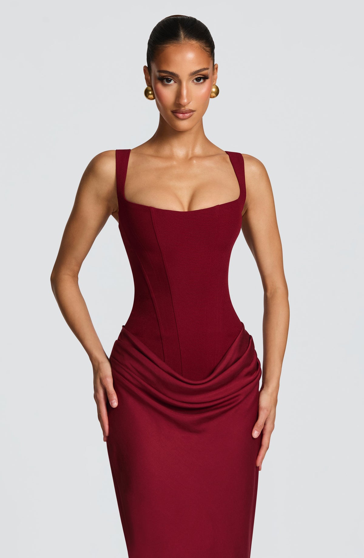 Vestido Maxi Corsé Estela Miriam