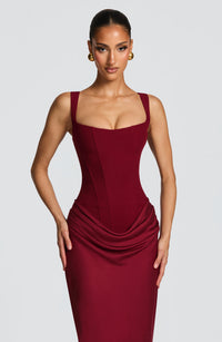 Vestido Maxi Corsé Estela Miriam
