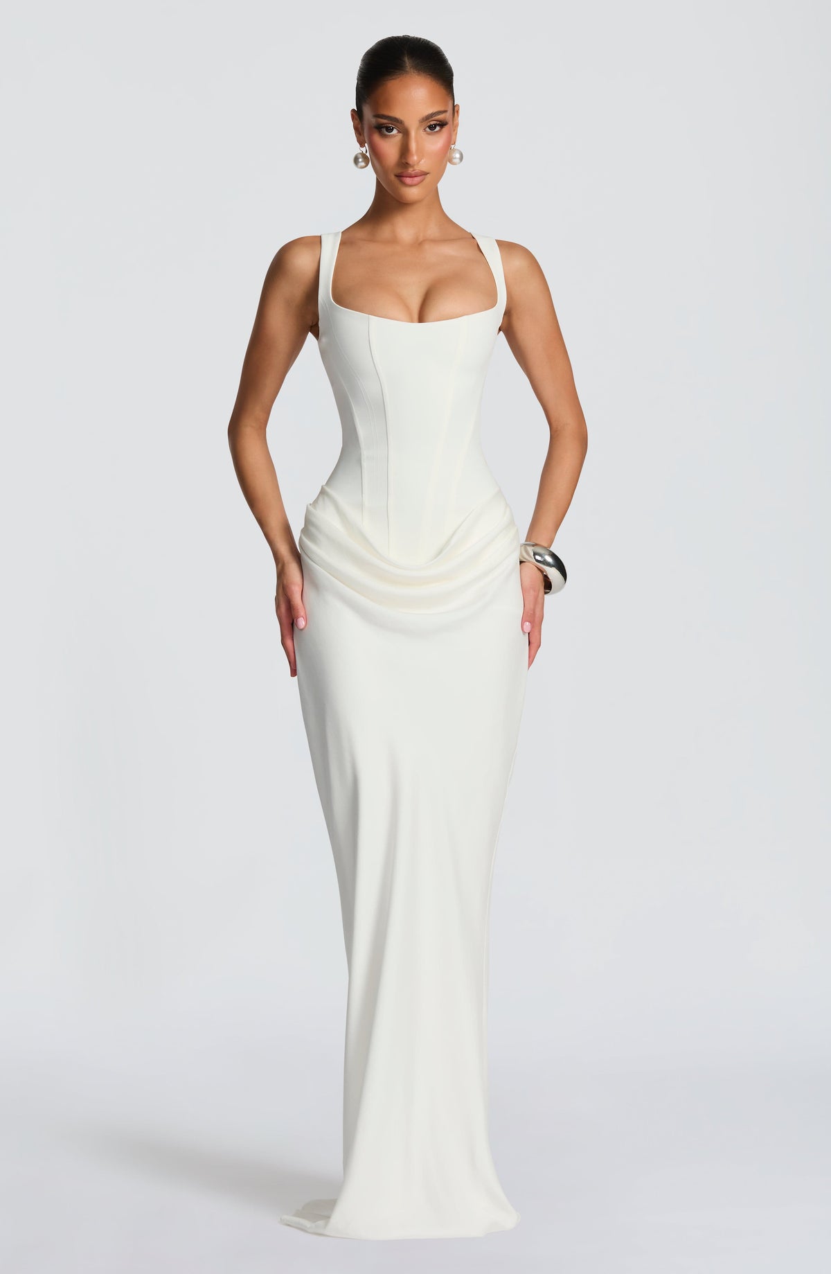 Vestido Maxi Corsé Estela Miriam
