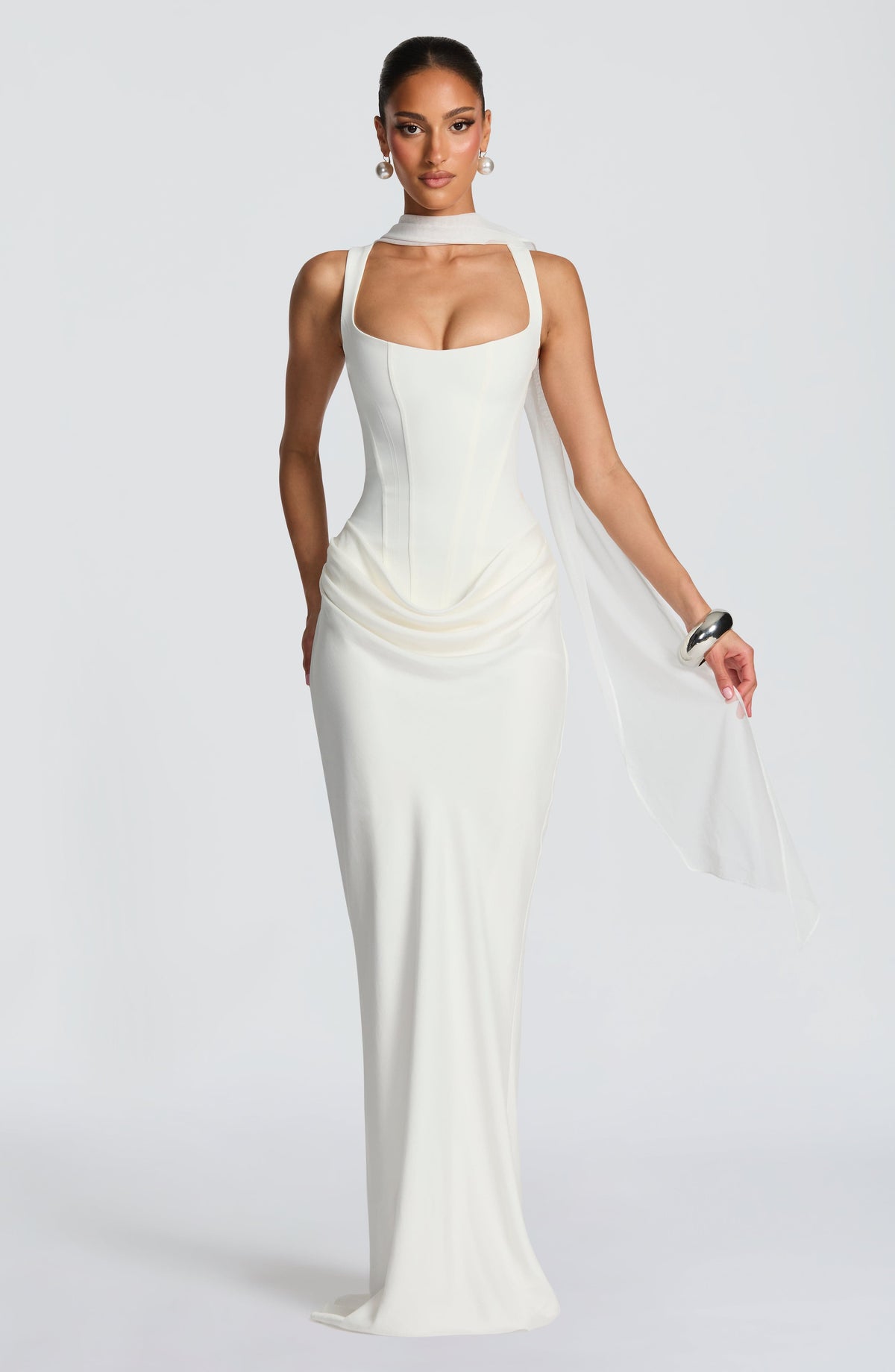 Vestido Maxi Corsé Estela Miriam