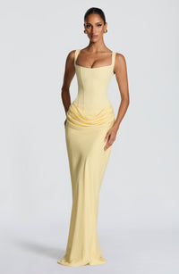 Vestido Maxi Corsé Estela Miriam
