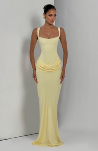 Vestido Maxi Corsé Estela Miriam
