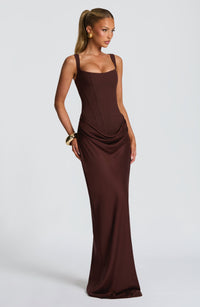 Vestido Maxi Corsé Estela Miriam