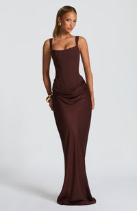 Vestido Maxi Corsé Estela Miriam