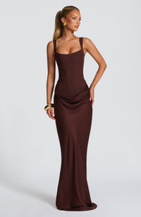 Vestido Maxi Corsé Estela Miriam