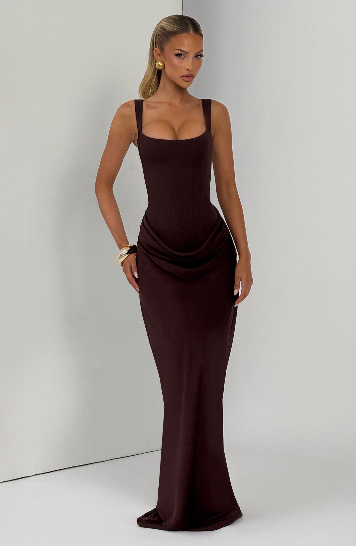 Vestido Maxi Corsé Estela Miriam