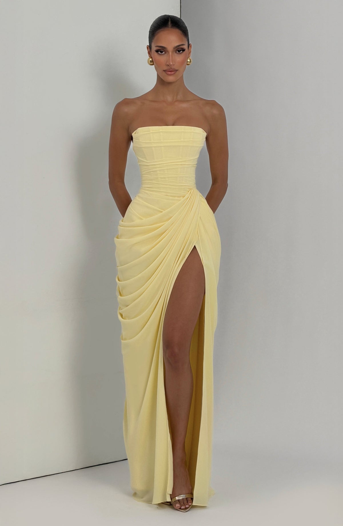 Vestido Maxi Corsé Casilda Dalia