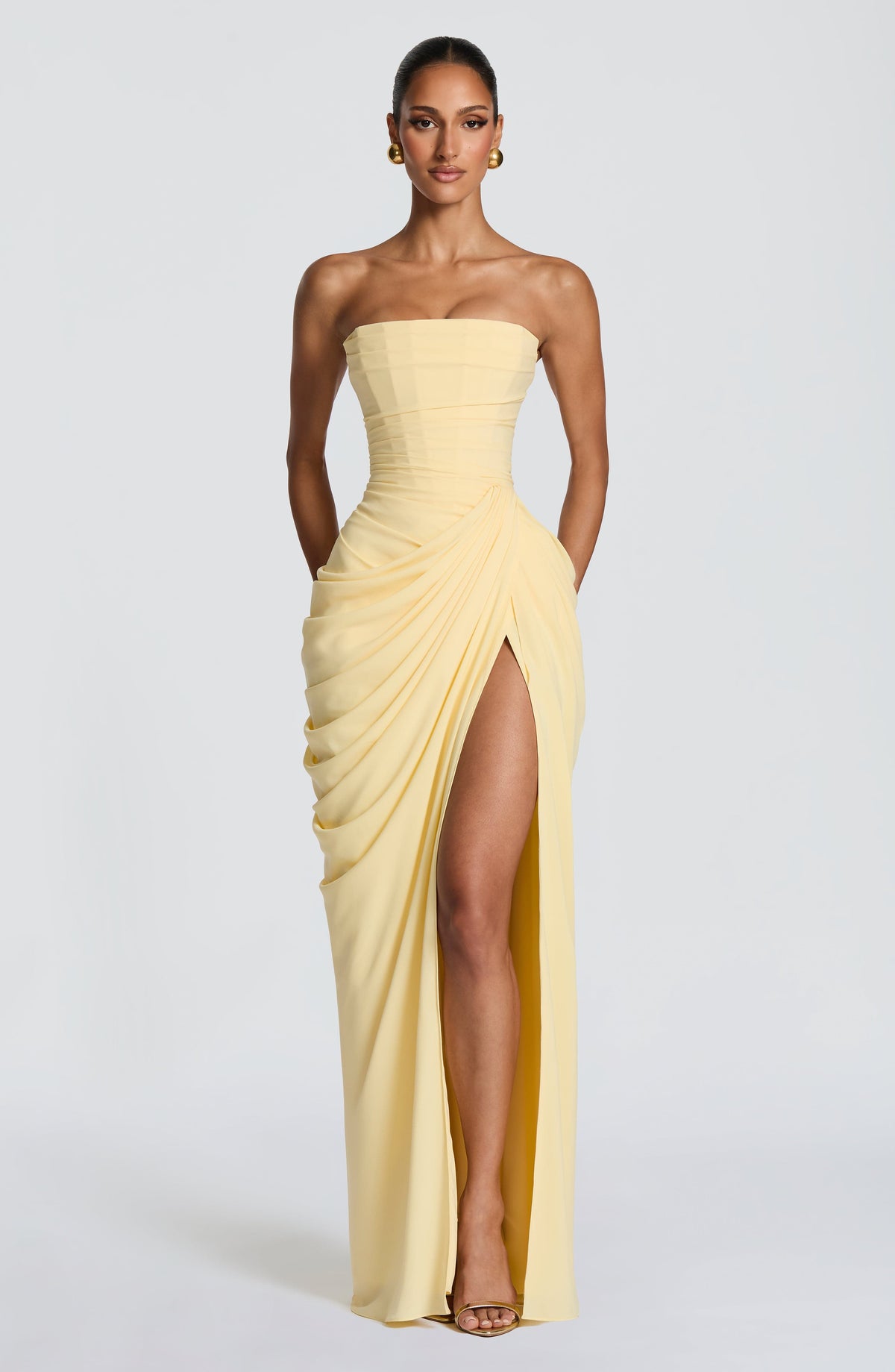 Vestido Maxi Corsé Casilda Dalia