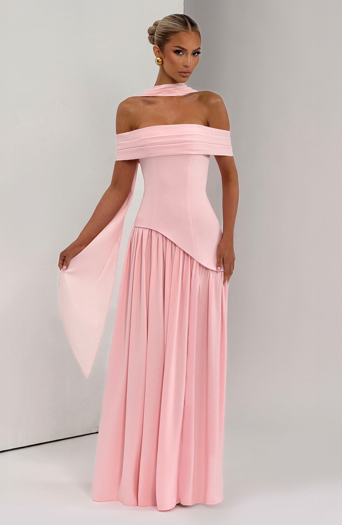 Vestido Maxi Bardot Fatima