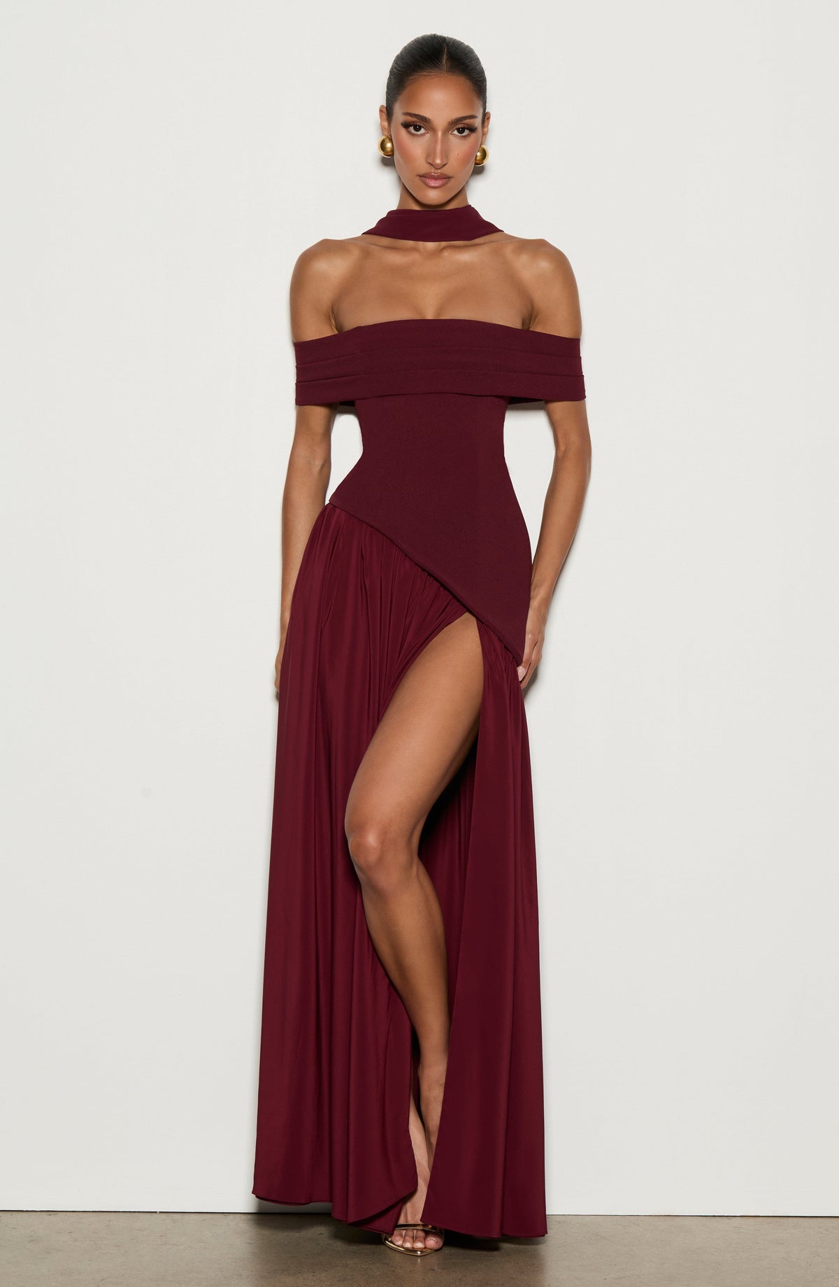 Vestido Maxi Bardot Fatima